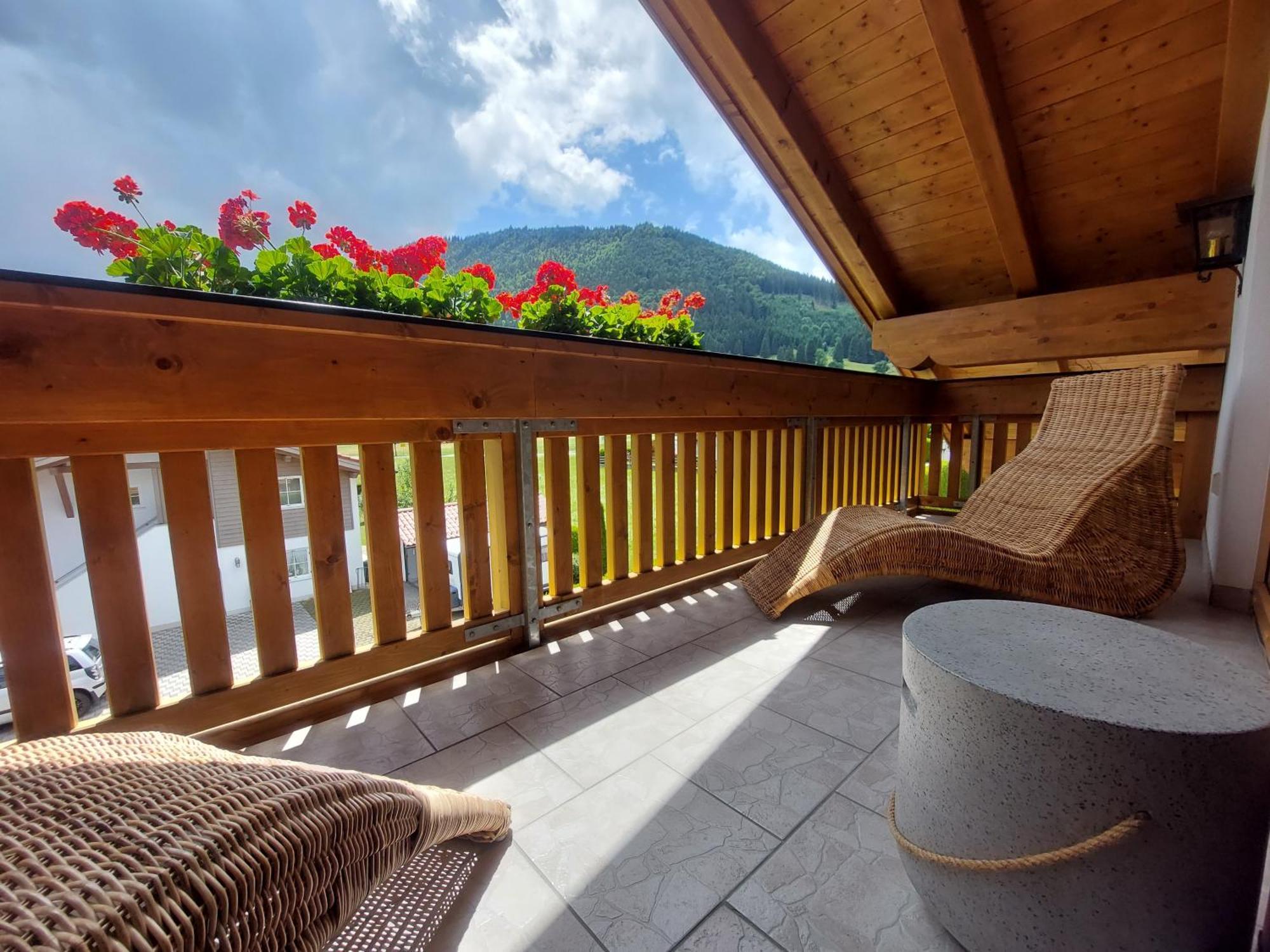 Apartment Traumblick Unterammergau Esterno foto