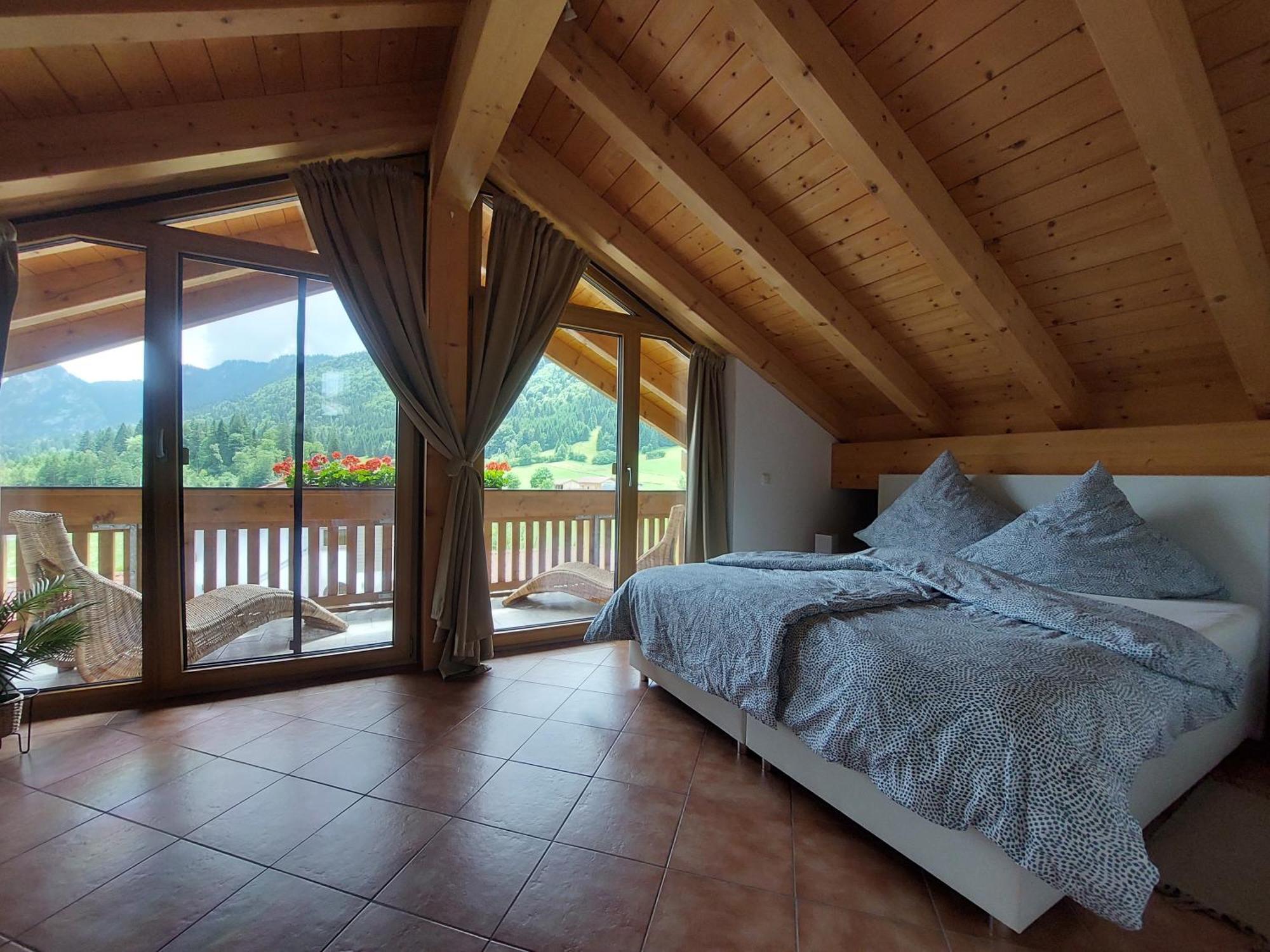 Apartment Traumblick Unterammergau Esterno foto