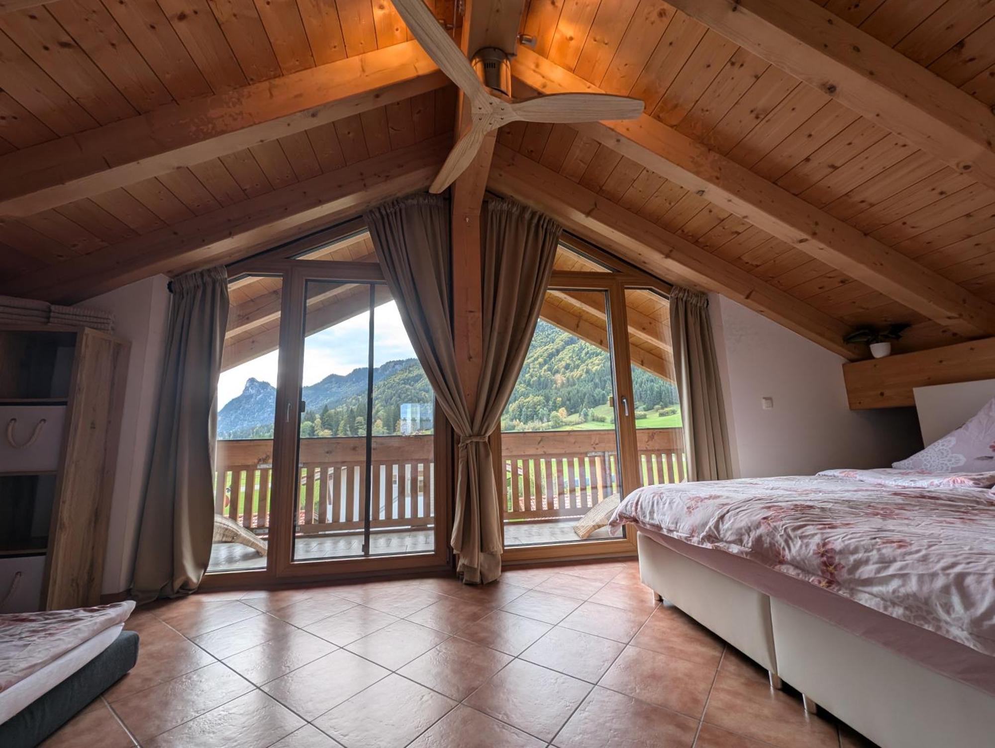 Apartment Traumblick Unterammergau Esterno foto